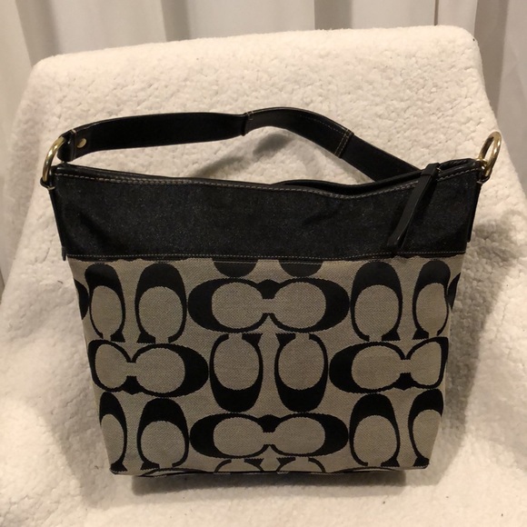 Black COACH purse - Picture 3 of 7